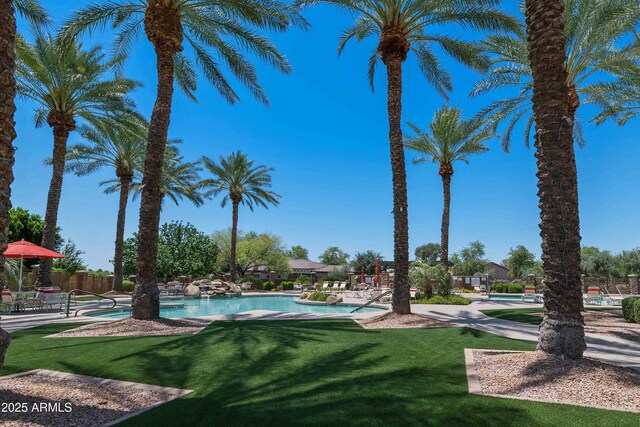 4245 E Ficus Way, Gilbert, AZ 85298 - community pool with a yard