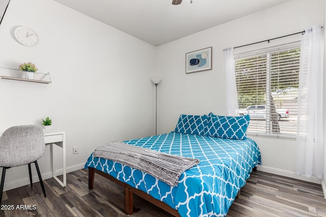 6156 W Del Rio St, Chandler, AZ 85226 - bedroom with wood finished floors and baseboards