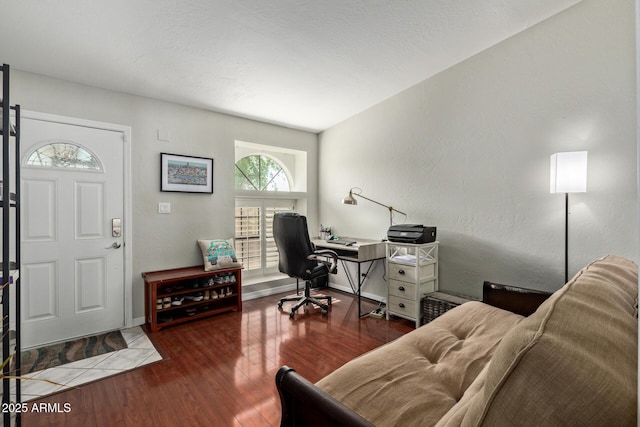 1500 N Sunview Pkwy Unit 81, Gilbert, AZ 85234 - office with wood finished floors and baseboards