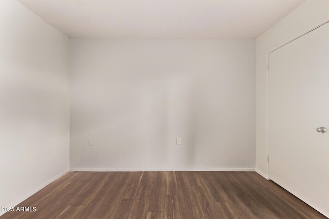 12221 W Bell Rd Unit 249, Surprise, AZ 85378 - spare room with wood finished floors and baseboards