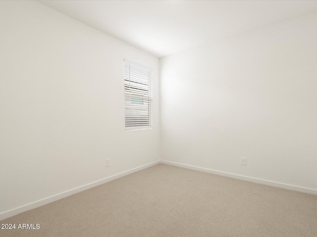 spare room with carpet flooring