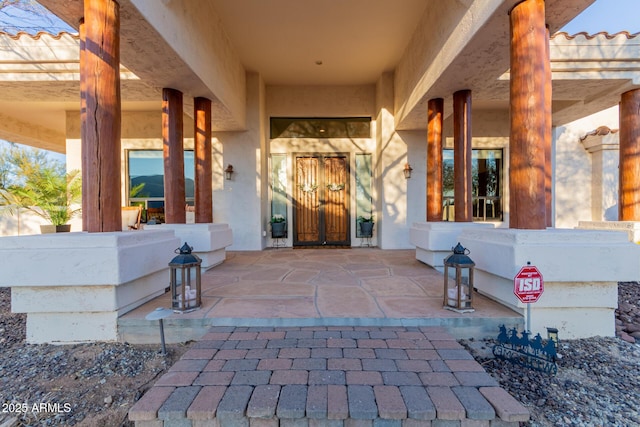 view of property entrance