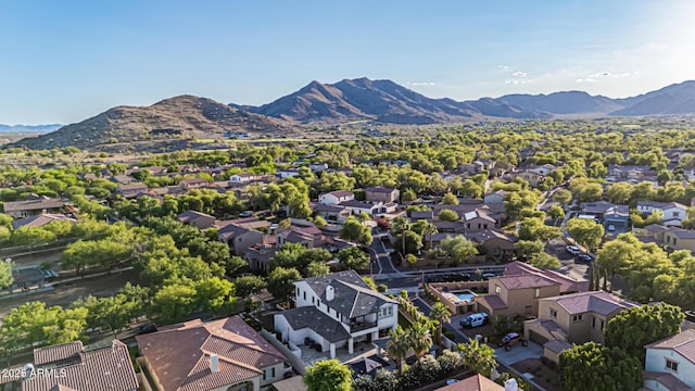 20866 W Werner Pl, Buckeye, AZ 85396 - aerial view of residential area with a mountain backdrop