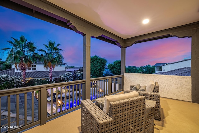 20866 W Werner Pl, Buckeye, AZ 85396 - view of patio with a balcony