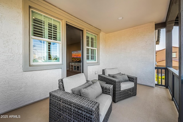 20866 W Werner Pl, Buckeye, AZ 85396 - view of patio / terrace with a balcony