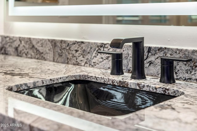 20866 W Werner Pl, Buckeye, AZ 85396 - bathroom view of a sink and decorative backsplash