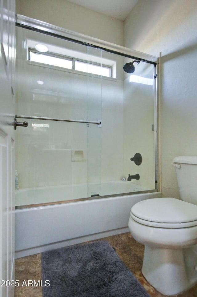 1707 E Carob Dr, Chandler, AZ 85286 - full bath with toilet and combined bath / shower with glass door