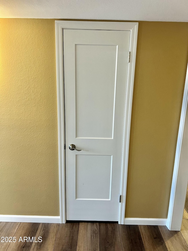 room details with wood-type flooring