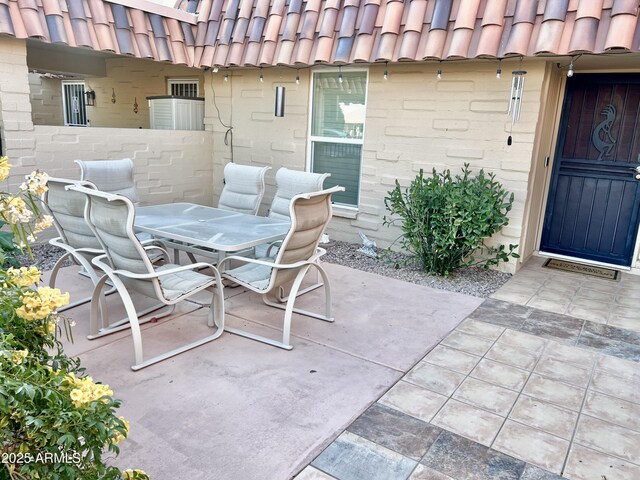 view of patio