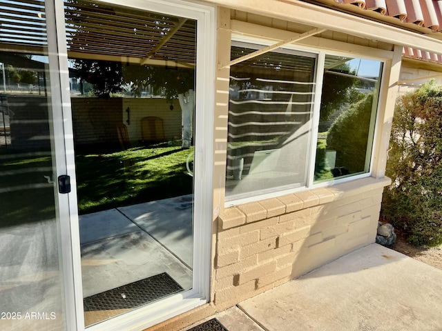 view of entryway