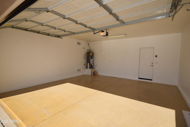 28377 N Desert Native St, San Tan Valley, AZ 85143 - garage with secured water heater and a garage door opener