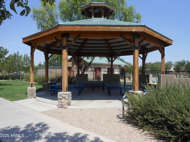 28377 N Desert Native St, San Tan Valley, AZ 85143 - view of home's community with a gazebo and a patio area