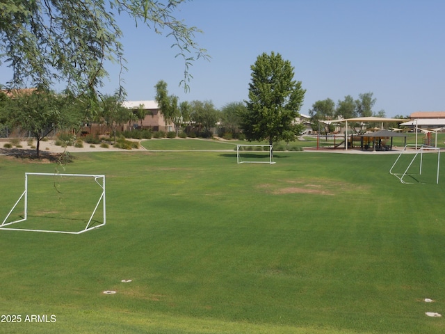 28377 N Desert Native St, San Tan Valley, AZ 85143 - surrounding community with an area for sports