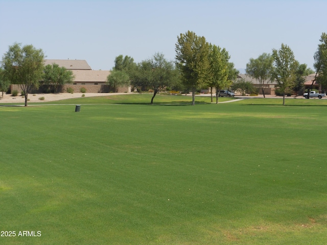 28377 N Desert Native St, San Tan Valley, AZ 85143 - view of home's community featuring golf course view and a lawn