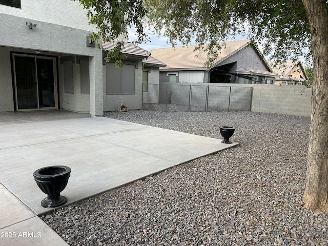 view of patio / terrace featuring a fenced backyard