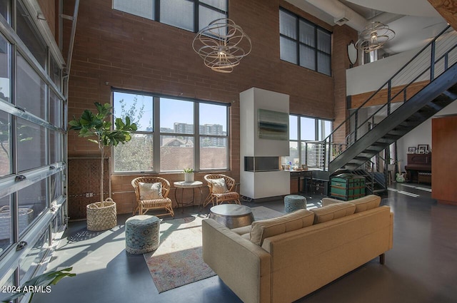 community lobby with stairs