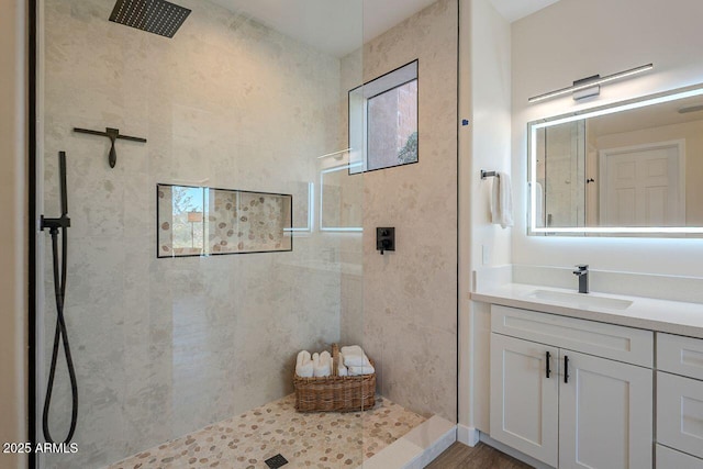 16248 E Ridgeline Dr, Fountain Hills, AZ 85268 - full bathroom featuring vanity and a walk in shower