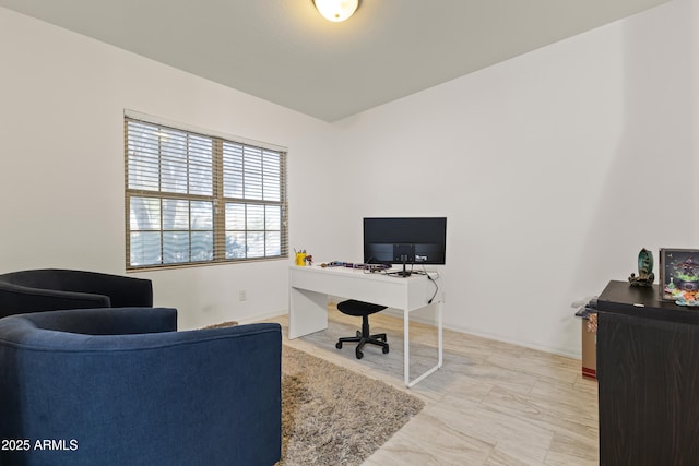view of office