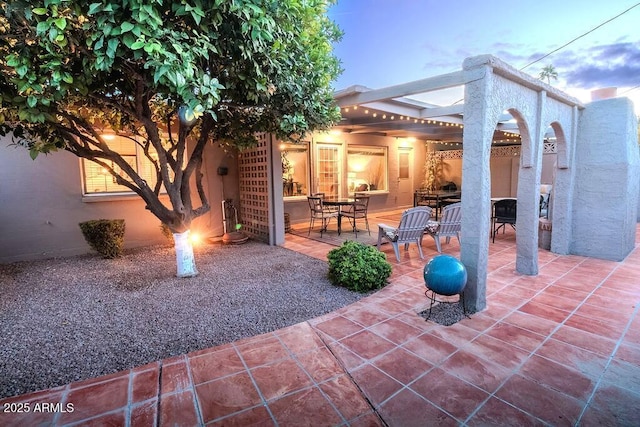 7736 E Hazelwood St, Scottsdale, AZ 85251 - view of patio with outdoor dining area