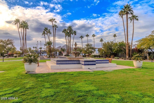 7736 E Hazelwood St, Scottsdale, AZ 85251 - surrounding community featuring a lawn