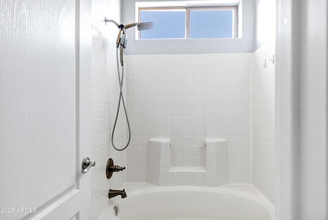 full bath featuring  shower combination
