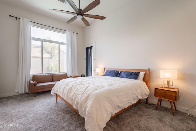1635 E Harrison St, Chandler, AZ 85225 - bedroom featuring carpet and a ceiling fan