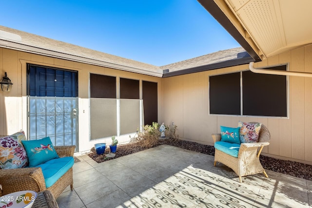 view of patio / terrace featuring outdoor lounge area