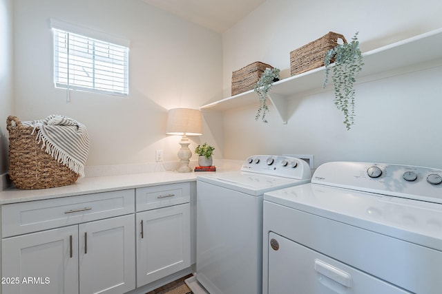 645 N Vine St, Chandler, AZ 85225 - laundry area featuring washing machine and dryer and cabinet space