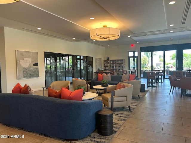 view of community lobby