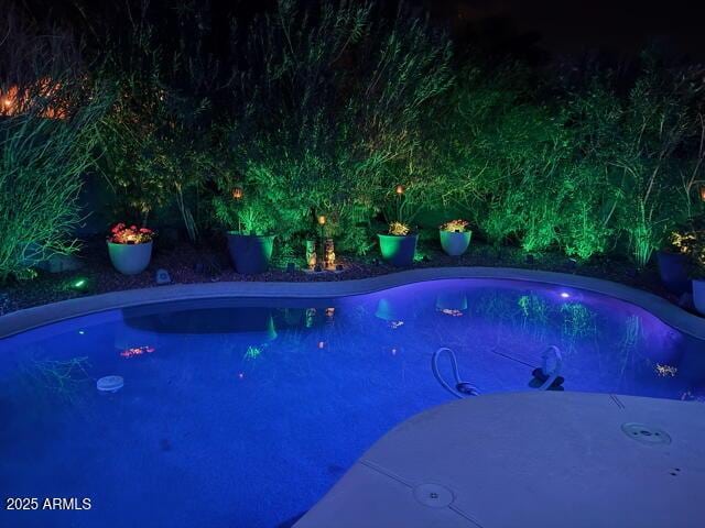 view of pool