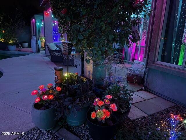 exterior space featuring a patio area