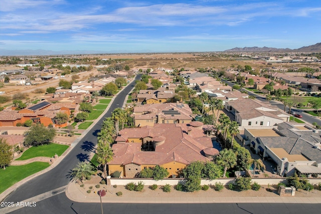 4301 E Taurus Pl, Chandler, AZ 85249 - aerial overview of property's location featuring nearby suburban area and a mountain backdrop