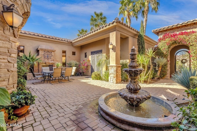 4301 E Taurus Pl, Chandler, AZ 85249 - view of patio with outdoor dining space