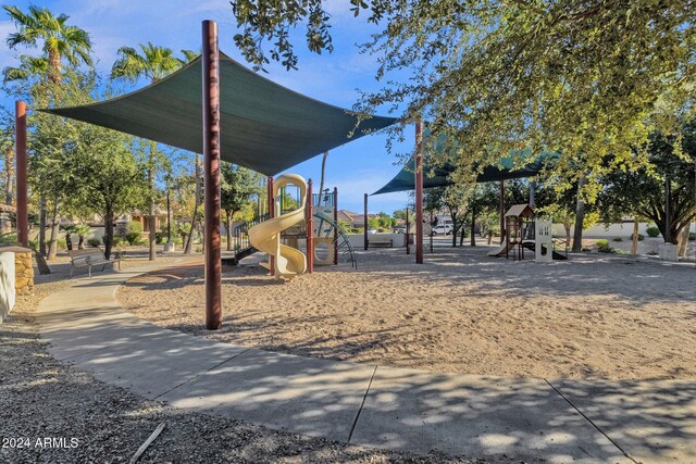 view of community playground