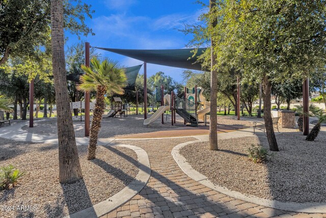 view of community playground