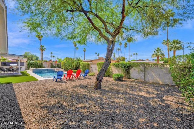 8730 E Montecito Ave, Scottsdale, AZ 85251 - fenced backyard featuring a patio