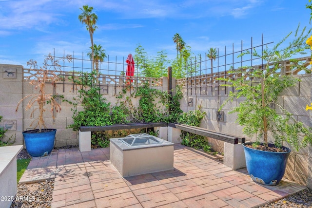 8730 E Montecito Ave, Scottsdale, AZ 85251 - fenced backyard with a patio