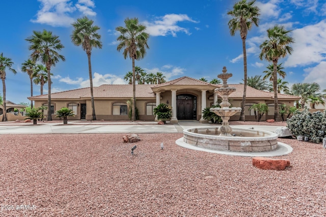 23644 N 67th Ave, Peoria, AZ 85383 - view of front of house featuring stucco siding and a tile roof