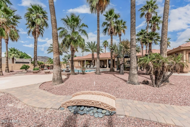 23644 N 67th Ave, Peoria, AZ 85383 - exterior space with a community pool and a patio area