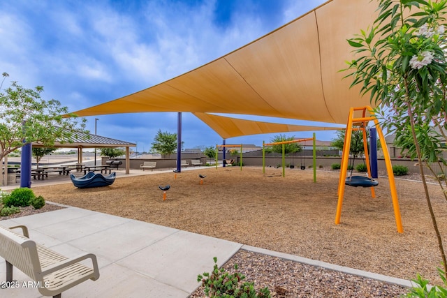 3474 W Dreamy Draw Dr, Queen Creek, AZ 85144 - communal playground with a gazebo