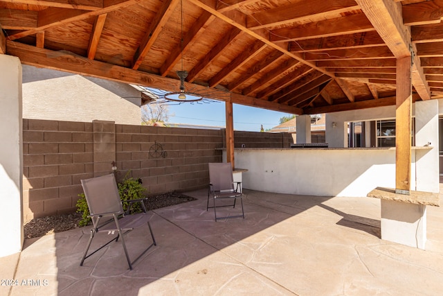 view of patio