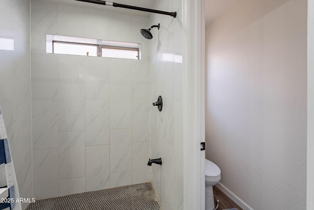 2714 E Valencia Dr, Phoenix, AZ 85042 - full bathroom with tiled shower and toilet