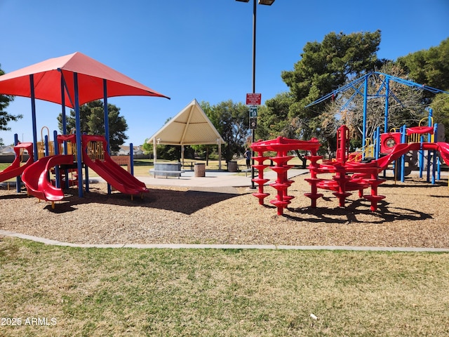 view of communal playground