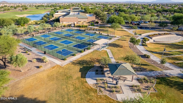 7790 W Noble Prairie Way, Florence, AZ 85132 - bird's eye view featuring a water and mountain view