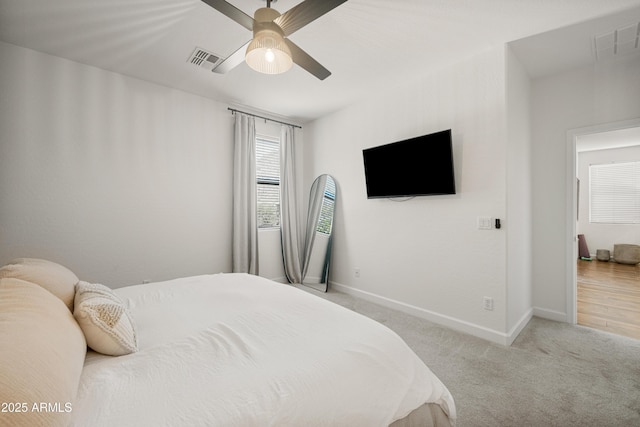 1812 E Parkside Ln E, Phoenix, AZ 85024 - bedroom featuring carpet flooring and a ceiling fan