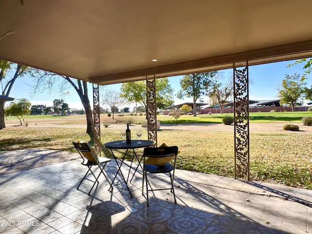 view of patio / terrace