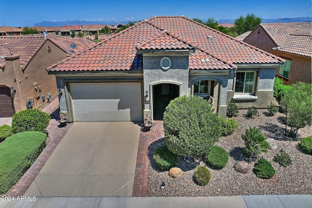 view of mediterranean / spanish-style home