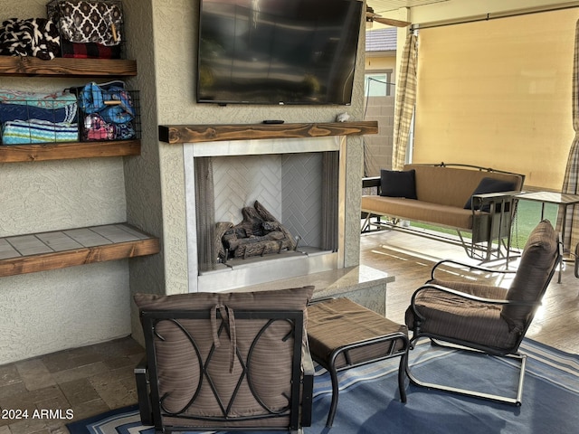 view of living room