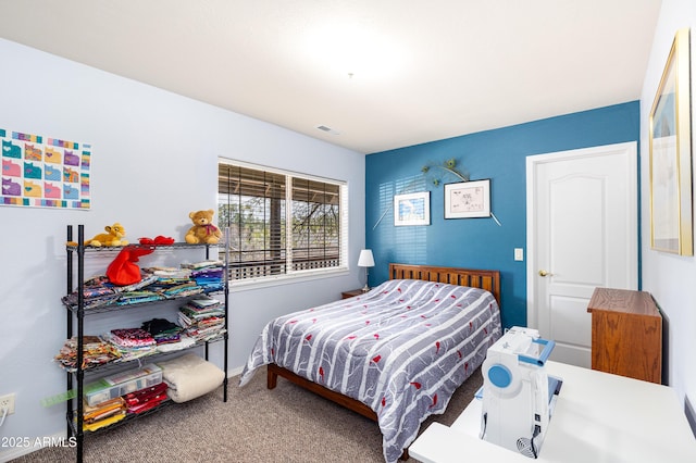 630 W Cattle Drive Trl, Flagstaff, AZ 86005 - bedroom featuring visible vents and carpet floors