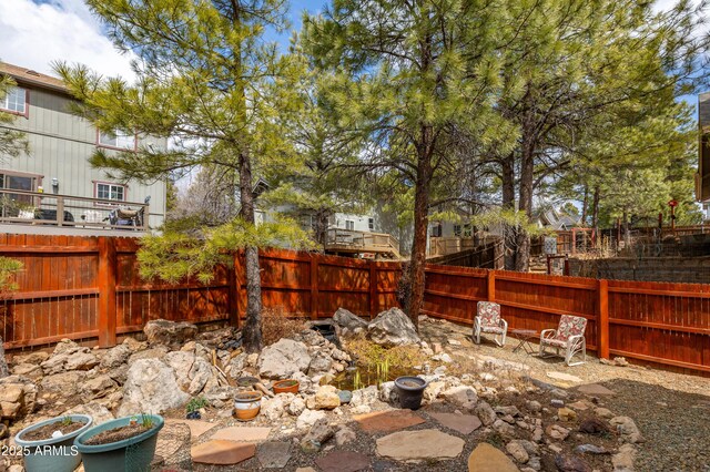 630 W Cattle Drive Trl, Flagstaff, AZ 86005 - view of yard with fence private yard